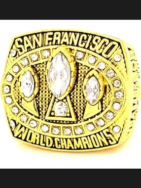 JERRY RICE MEN'S SIZE 11 (49ERS) 1988 SUPER BOWL CHAMPIONSHIP RING & BLACK BOX!
